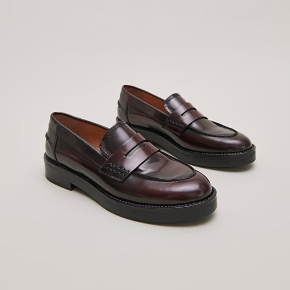 Burgundy Loafers
